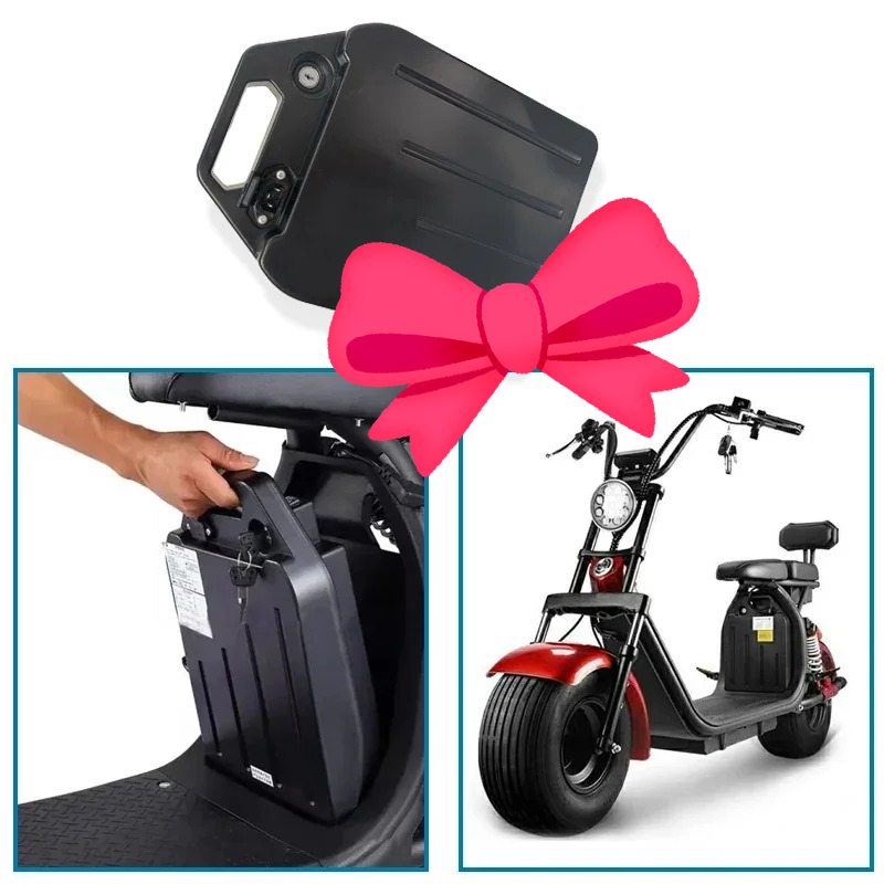60V 30Ah Electric Scooter Battery - بطارية ليثيوم أيون 2000 واط لدراجة