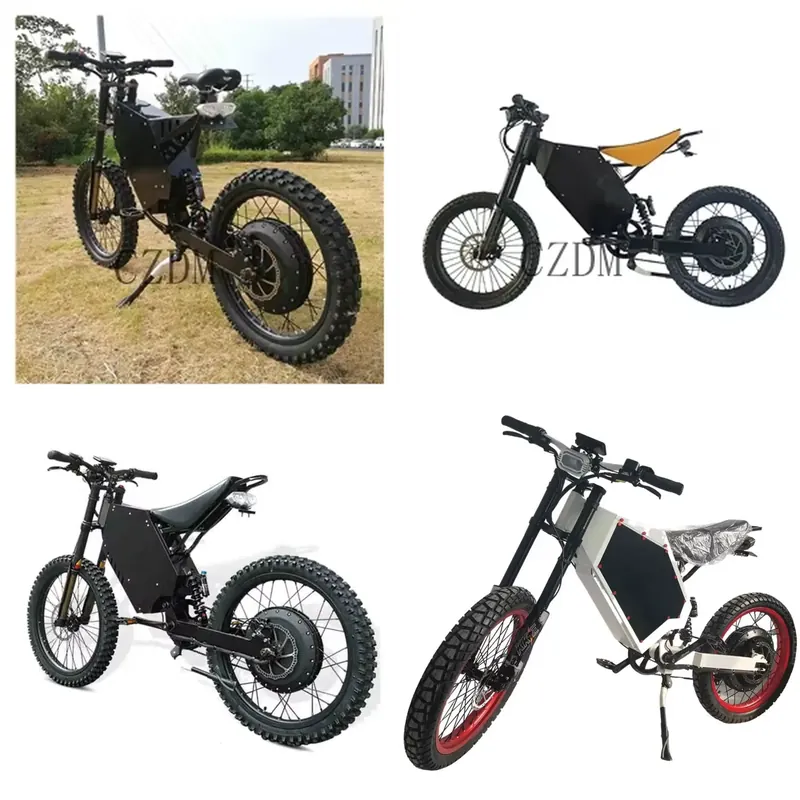 8000W Stealth Bomber Ebike - دراجة إندورو كهربائية 2026 بقوة 3000