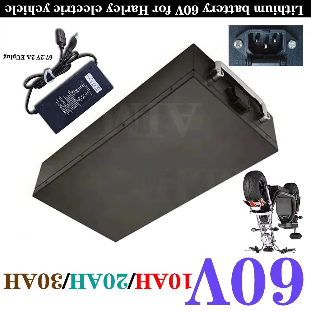 60V 30Ah Electric Scooter Battery - بطارية ليثيوم 60 فولت لدراجة هارلي