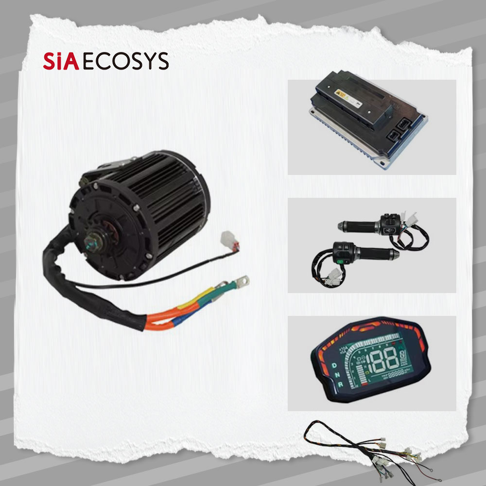 Electric Motorcycle Conversion Kit 72V - QS138 90H منتصف محرك عدة 4000