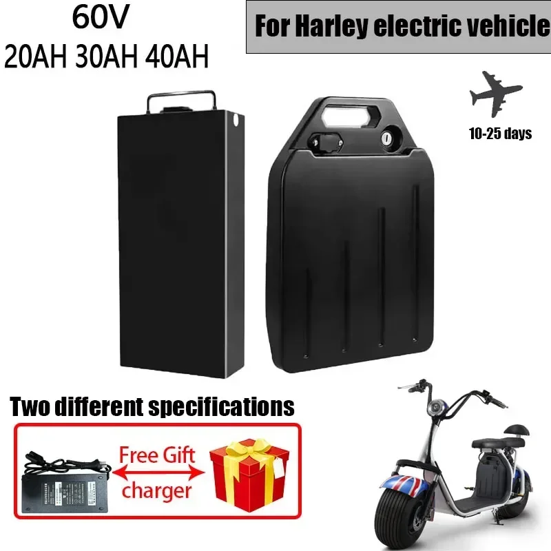 60 فولت 20Ah-40AH2000W مركبة ك - مراجعة 60V 30Ah Electric Scooter Battery وسعره