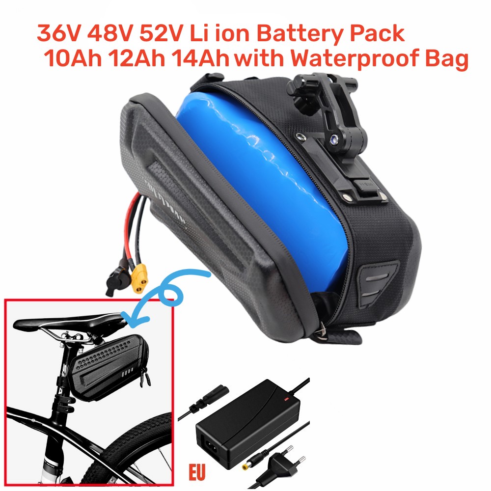 بطارية مقاومة للماء 60 فولت 52 - مراجعة 60V 30Ah Electric Scooter Battery وسعره