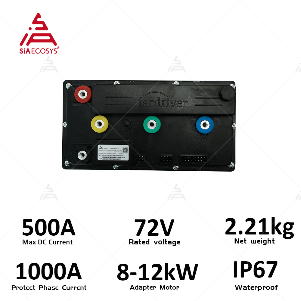 وحدة تحكم Fardriver ND721000 U - مراجعة Fardriver Controller 72V 500A وسعره