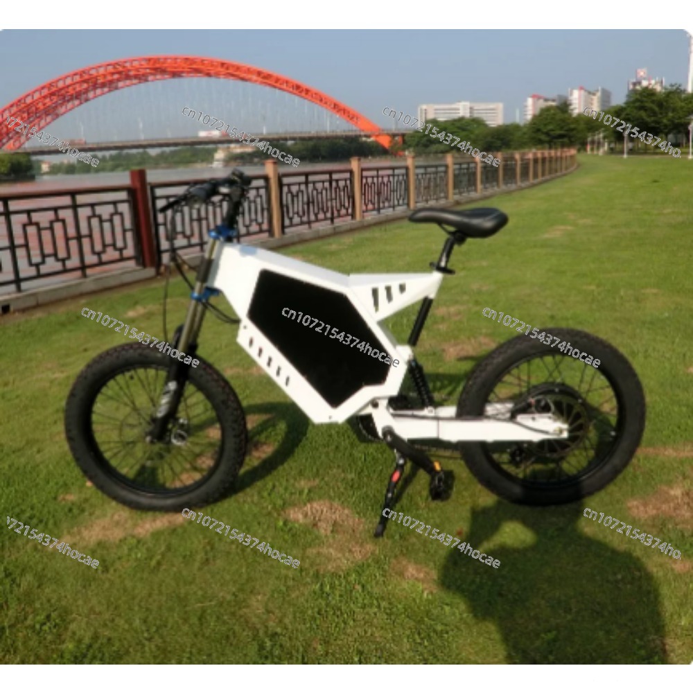 طقم تحويل الدراجة الكهربائية D - مراجعة 8000W Stealth Bomber Ebike وسعره