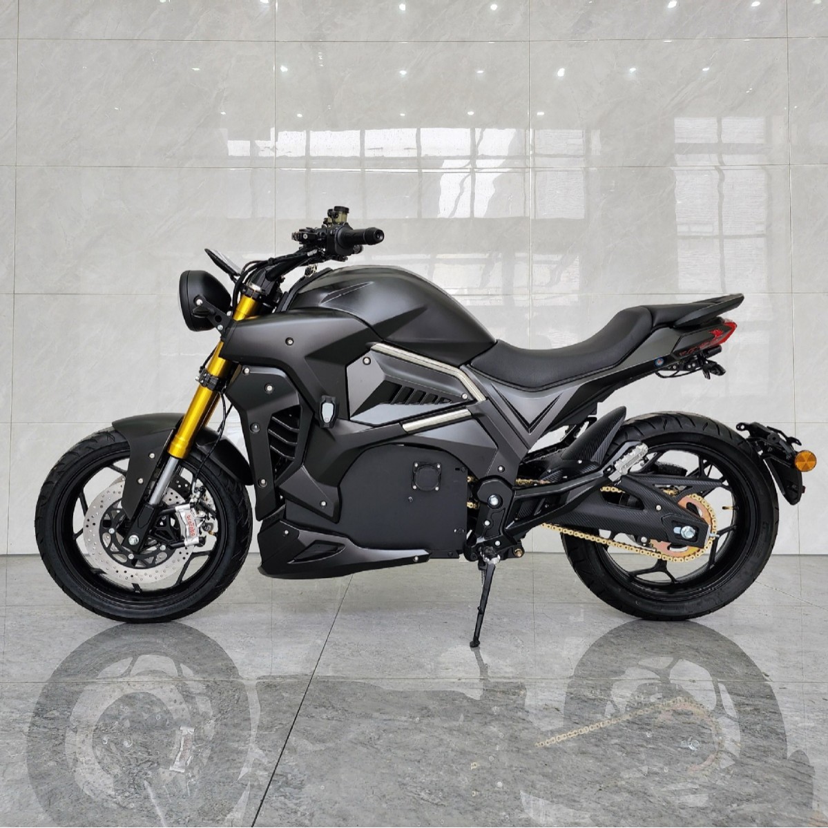 دراجة نارية كهربائية ZUIMI بقو - مراجعة 72V 5000W Electric Motorcycle وسعره