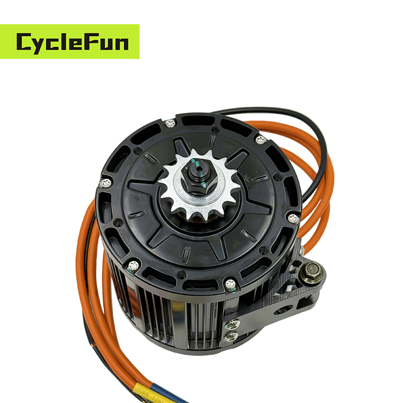QS138 90H محرك متوسط التصنيف 4 - مراجعة Electric Motorcycle Conversion Kit 72V وسعره