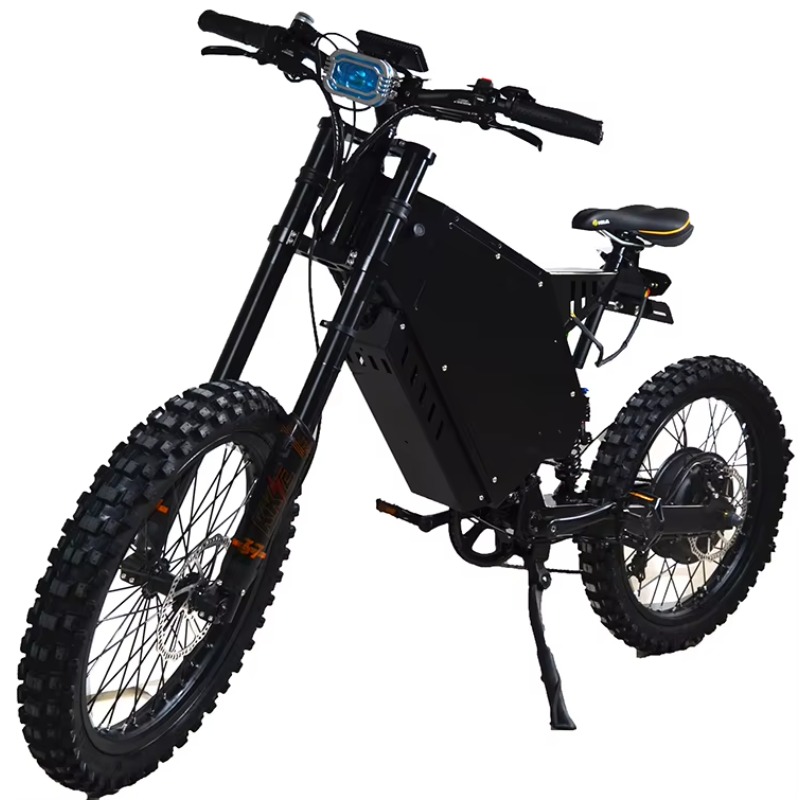 دراجة كهربائية هجينة سريعة للط - مراجعة 72V 12000W Electric Dirt Bike وسعره