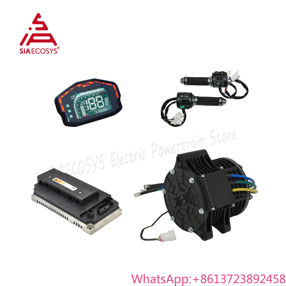 QSMotor 3000 واط محرك كهربائي  - مراجعة Mid Drive Motor Kit 72V 3000W وسعره