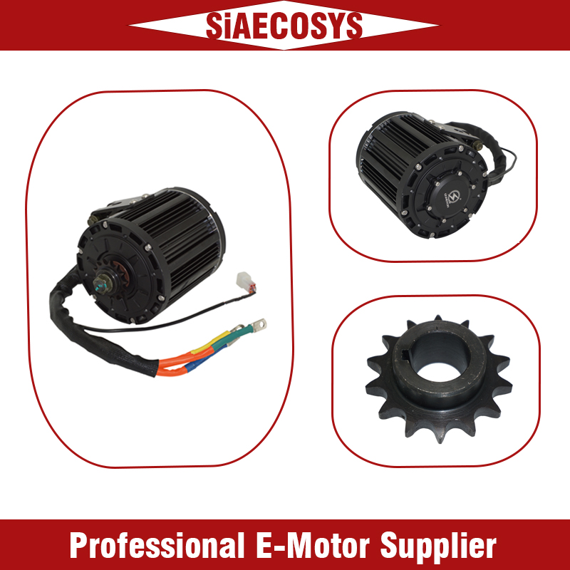 محرك QSMOTOR QS138 للدفع المتو - مراجعة Mid Drive Motor Kit 72V 3000W وسعره