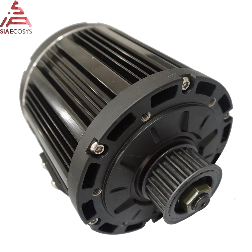 QS138 محرك متوسط المحرك QSMOTO - مراجعة Mid Drive Motor Kit 72V 3000W وسعره