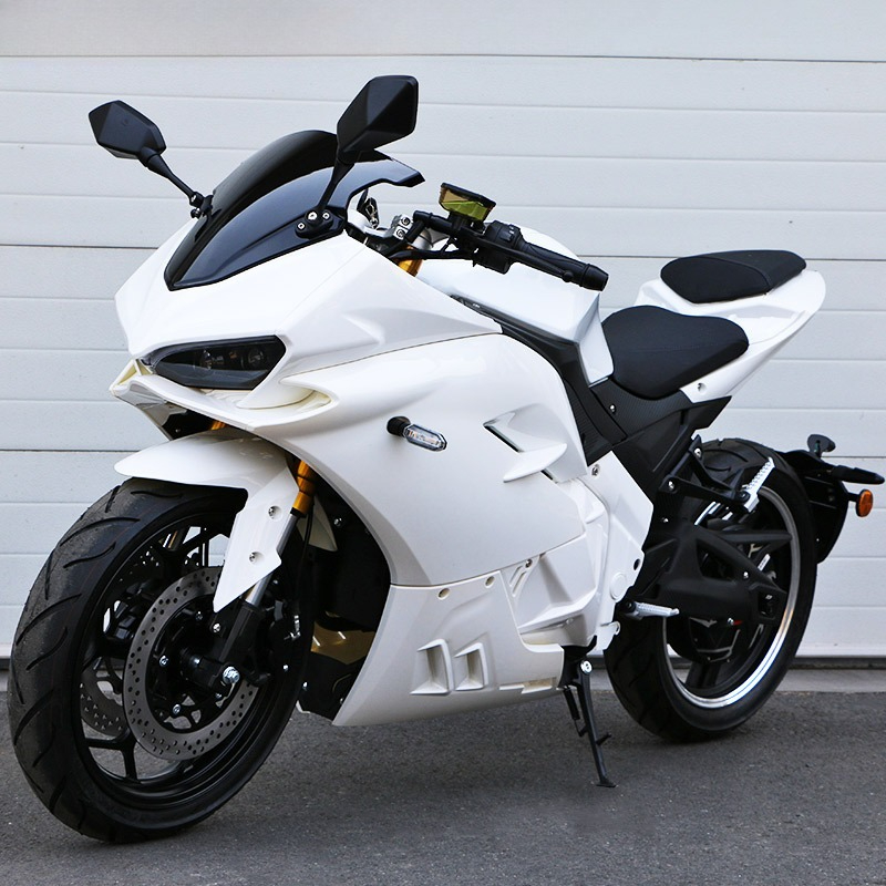 دراجة نارية كهربائية رياضية بم - مراجعة 72V 5000W Electric Motorcycle وسعره
