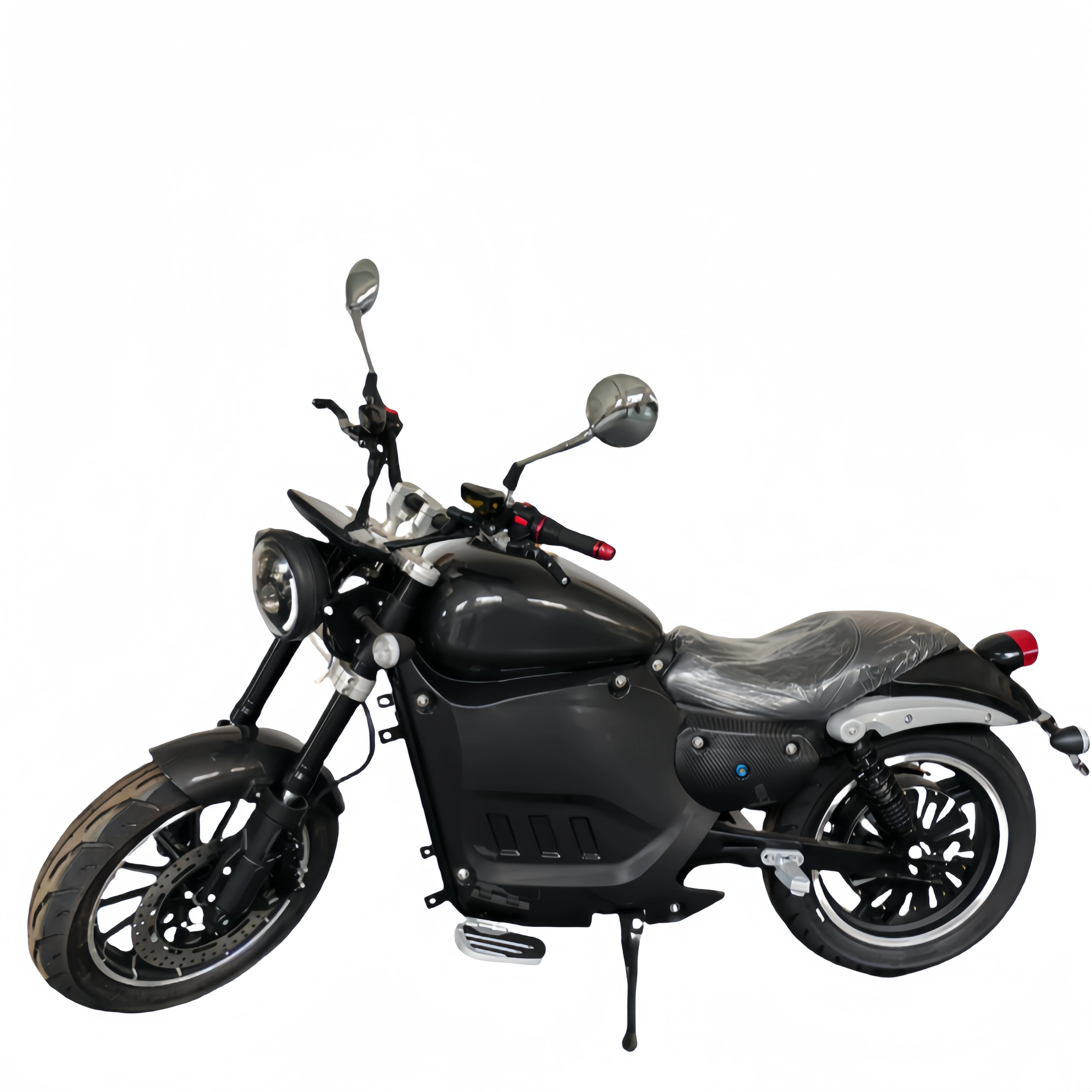 دراجة نارية كهربائية عالية الج - مراجعة 72V 5000W Electric Motorcycle وسعره
