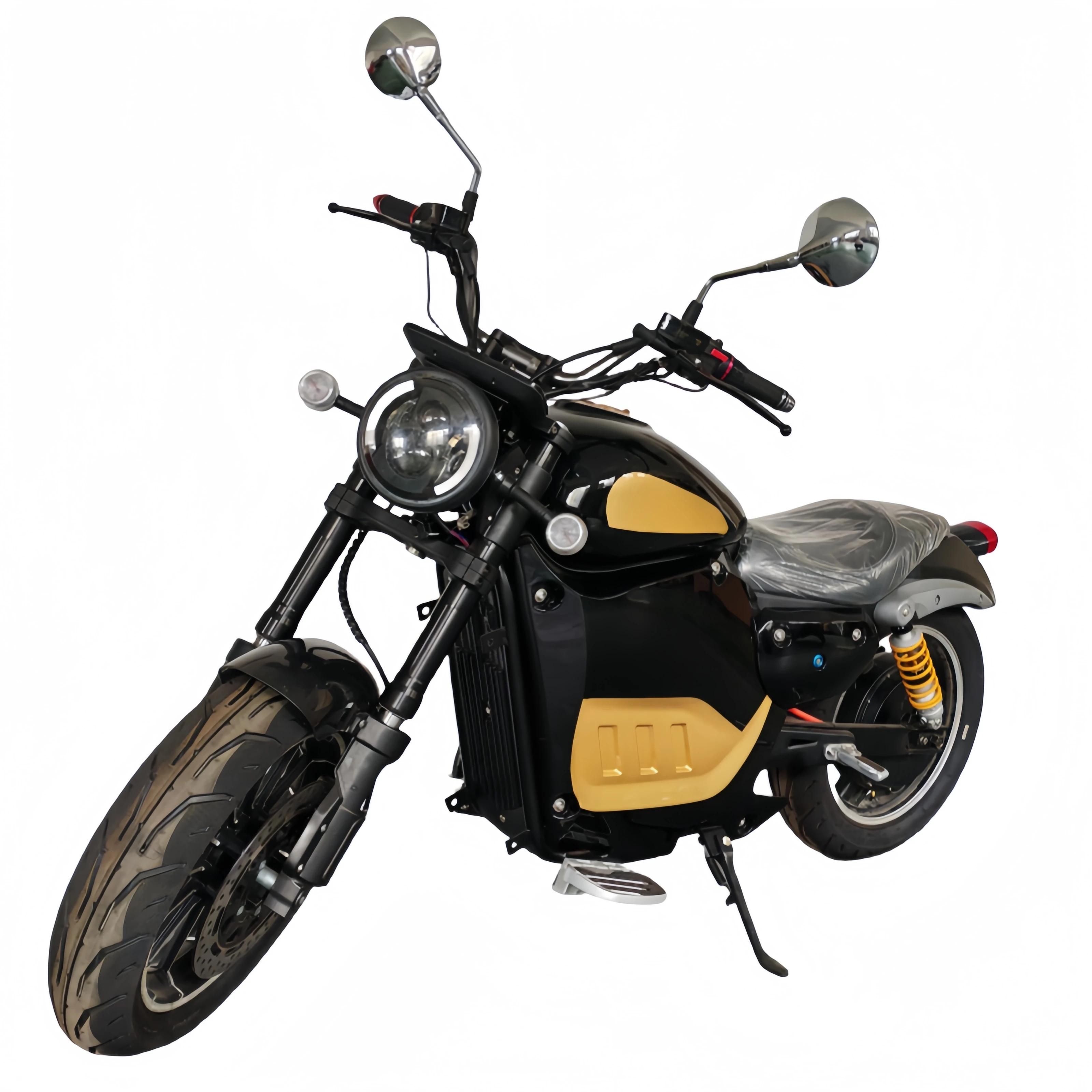 دراجة نارية كهربائية عالية الج - مراجعة 72V 5000W Electric Motorcycle وسعره