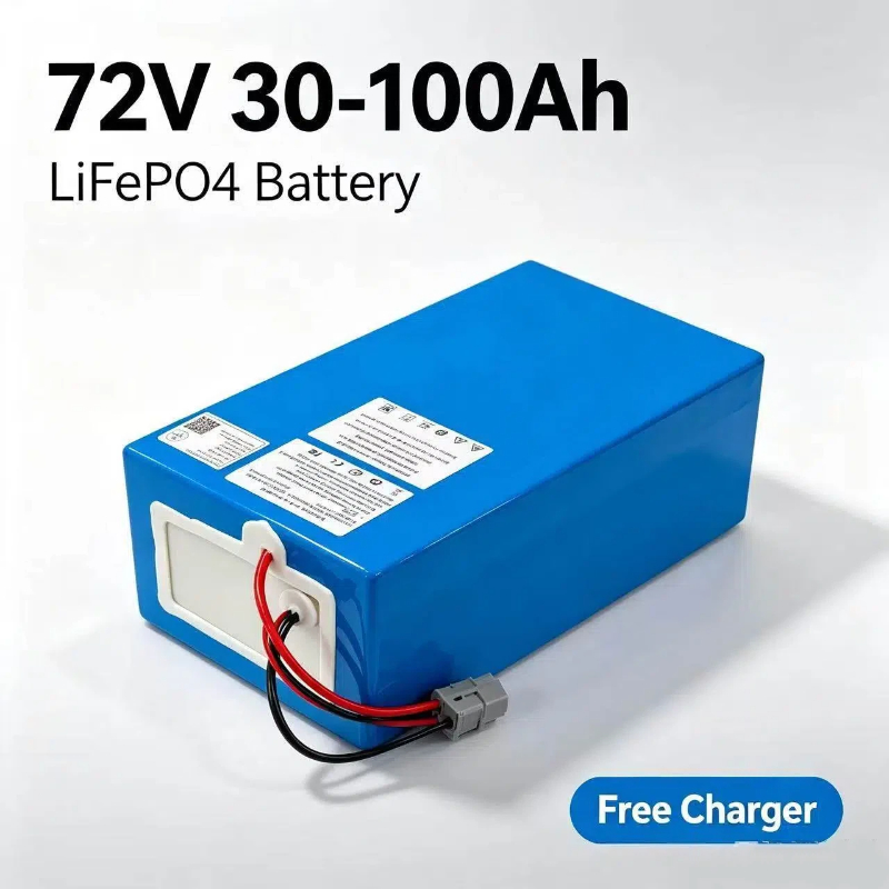 بطارية XNY ليثيوم LiFePO4 72V  - مراجعة 72V 60Ah Lifepo4 Battery Pack وسعره