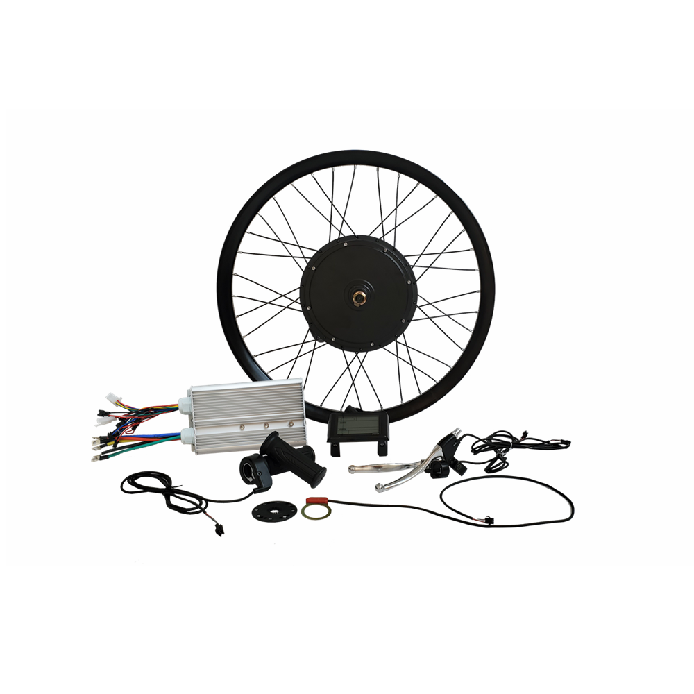 عالية الأداء 72 فولت 3000 واط  - مراجعة Electric Motorcycle Conversion Kit 72V وسعره