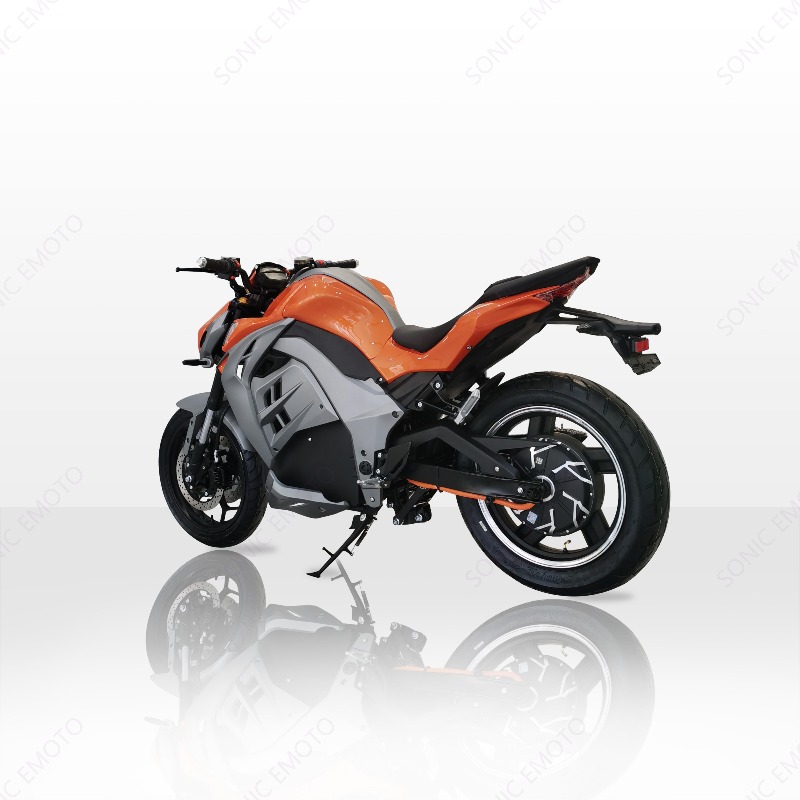 دراجة نارية كهربائية جديدة من  - مراجعة 72V 5000W Electric Motorcycle وسعره